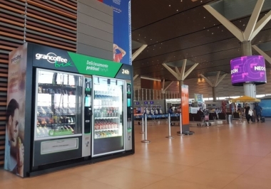 Vending Machines no aeroporto de Viracopos