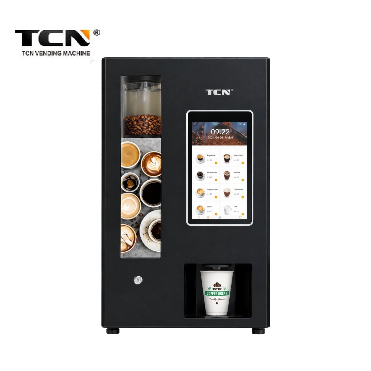 TCN Touch Coffee Machine 4N